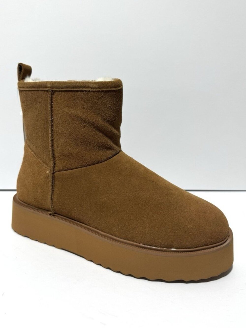 BCTEX Coll Womens Winter Boots Chestnut Size 8 M